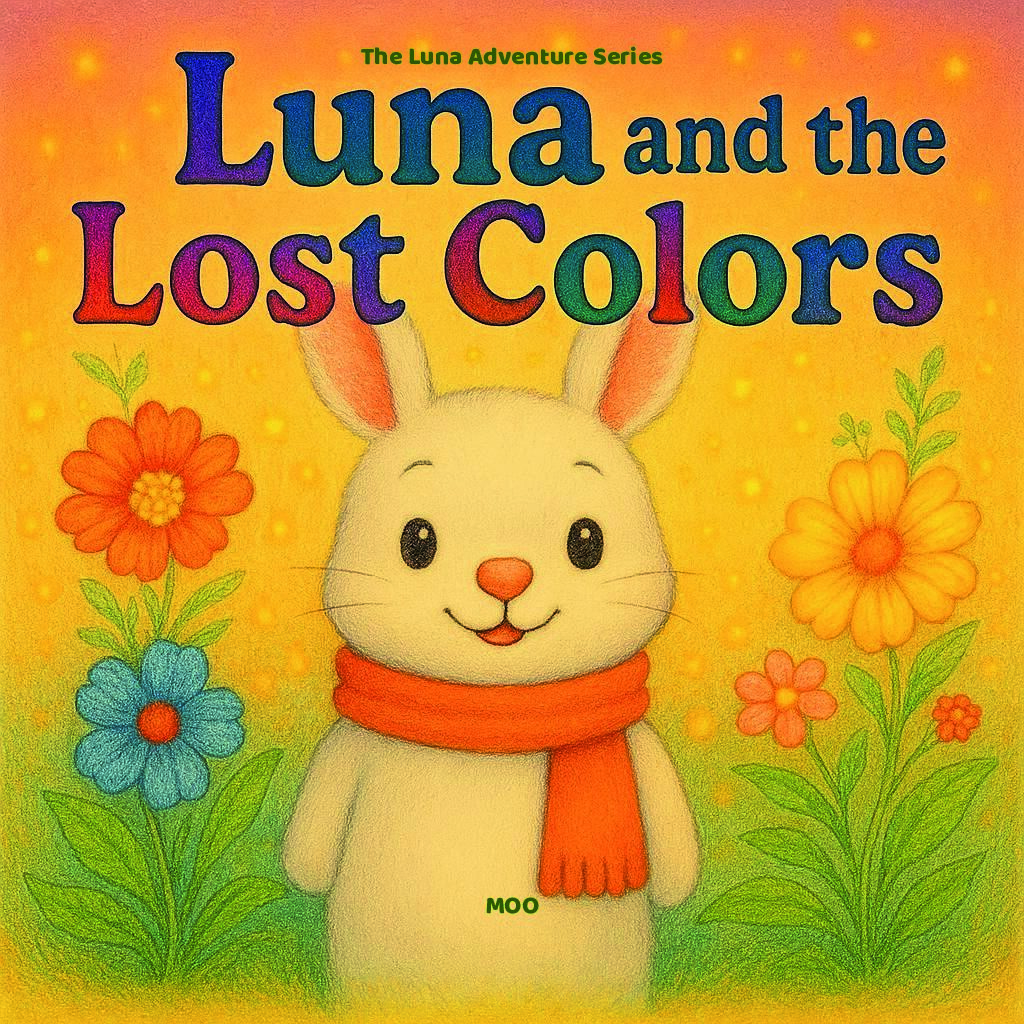 Luna and the Lost Colors – Children’s Picture Book for Ages 3–7 | Bedtime Story & Gift for Kids | Free Printable Coloring Book