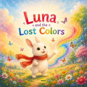 Luna and the Lost Colors – Children’s Picture Book for Ages 3–7 | Bedtime Story & Gift for Kids | Free Printable Coloring Book