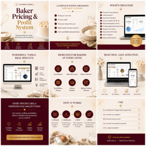Baker Pricing And Profit System
