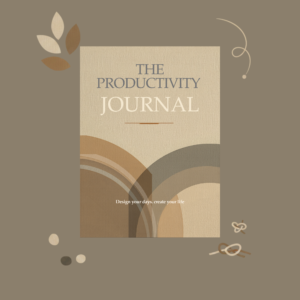 The Productivity Journal | Undated Planner for Habits, Mood & Goals | One Full Year Coverage
