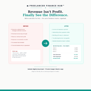 Freelancer Finance Hub