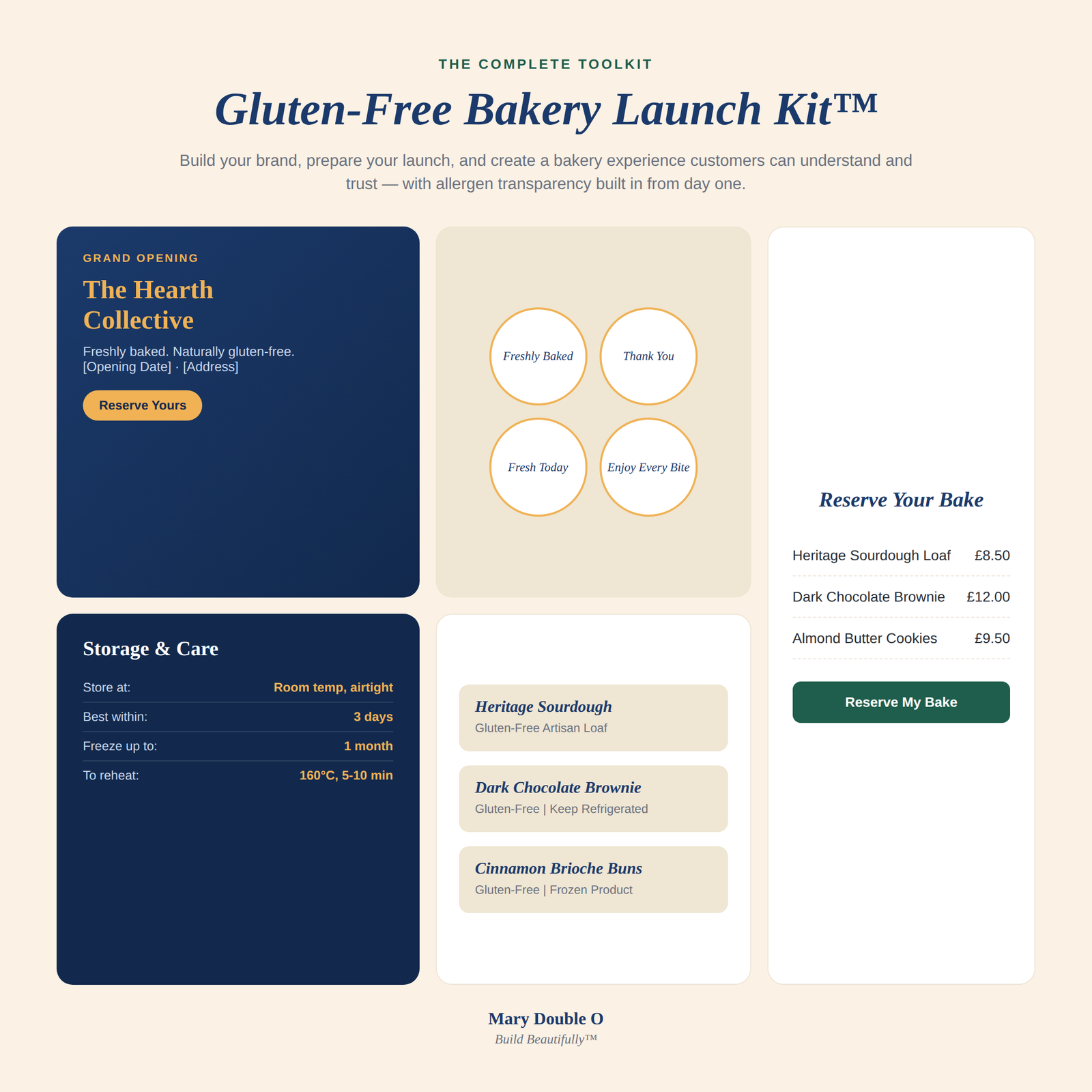Gluten-Free Bakery Launch Kit cover